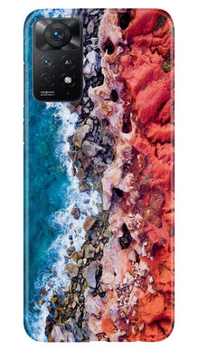 Sea Shore Mobile Back Case for Redmi Note 11 Pro Plus (Design - 242)