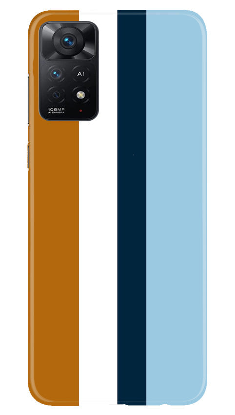 Diffrent Four Color Pattern Case for Redmi Note 11 Pro Plus (Design No. 244)