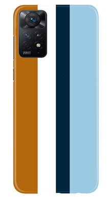 Diffrent Four Color Pattern Mobile Back Case for Redmi Note 11 Pro Plus (Design - 244)