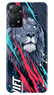 Lion Mobile Back Case for Redmi Note 11 Pro Plus (Design - 247)