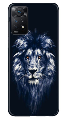 Lion Mobile Back Case for Redmi Note 11 Pro Plus (Design - 250)