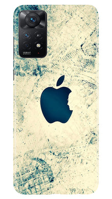 Apple Logo Mobile Back Case for Redmi Note 11 Pro Plus (Design - 251)
