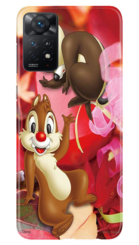 Chip n Dale Mobile Back Case for Redmi Note 11 Pro Plus (Design - 309)