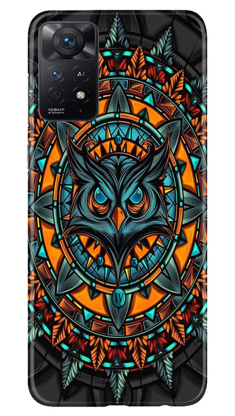 Owl Mobile Back Case for Redmi Note 11 Pro Plus (Design - 319)