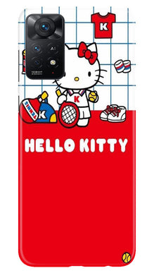 Hello Kitty Mobile Back Case for Redmi Note 11 Pro Plus (Design - 322)