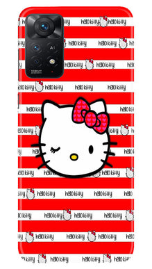 Hello Kitty Mobile Back Case for Redmi Note 11 Pro Plus (Design - 323)
