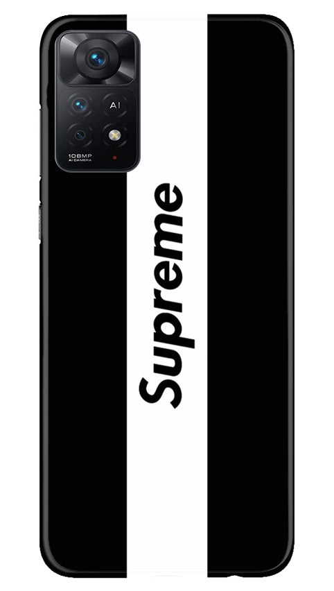 Supreme Mobile Back Case for Redmi Note 11 Pro Plus (Design - 346)