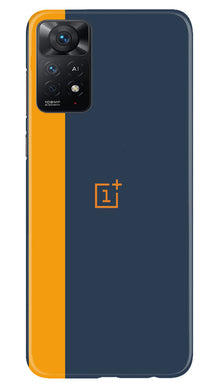 Oneplus Logo Mobile Back Case for Redmi Note 11 Pro Plus (Design - 353)