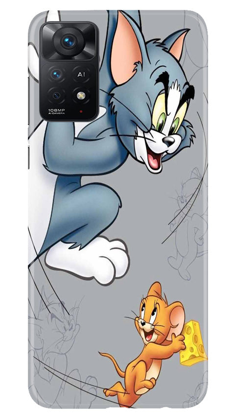Tom n Jerry Mobile Back Case for Redmi Note 11 Pro Plus (Design - 356)