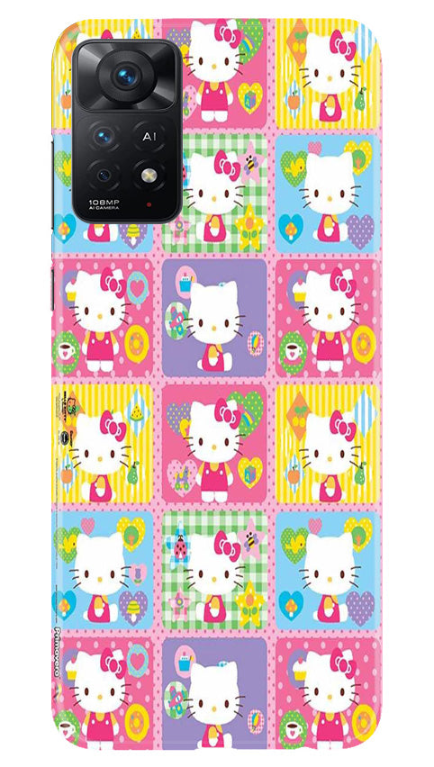 Kitty Mobile Back Case for Redmi Note 11 Pro Plus (Design - 357)