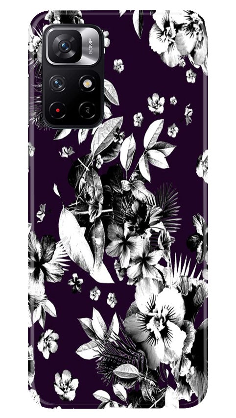 white flowers Case for Redmi Note 11T 5G
