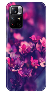 flowers Mobile Back Case for Redmi Note 11T 5G (Design - 25)