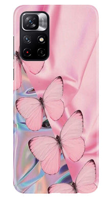 Butterflies Mobile Back Case for Redmi Note 11T 5G (Design - 26)