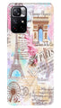 Paris Eiftel Tower Case for Redmi Note 11T 5G