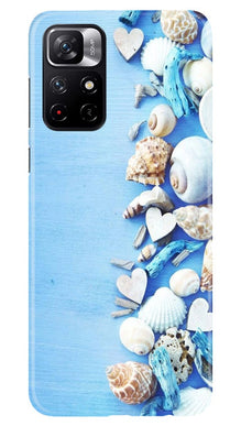 Sea Shells2 Mobile Back Case for Redmi Note 11T 5G (Design - 64)