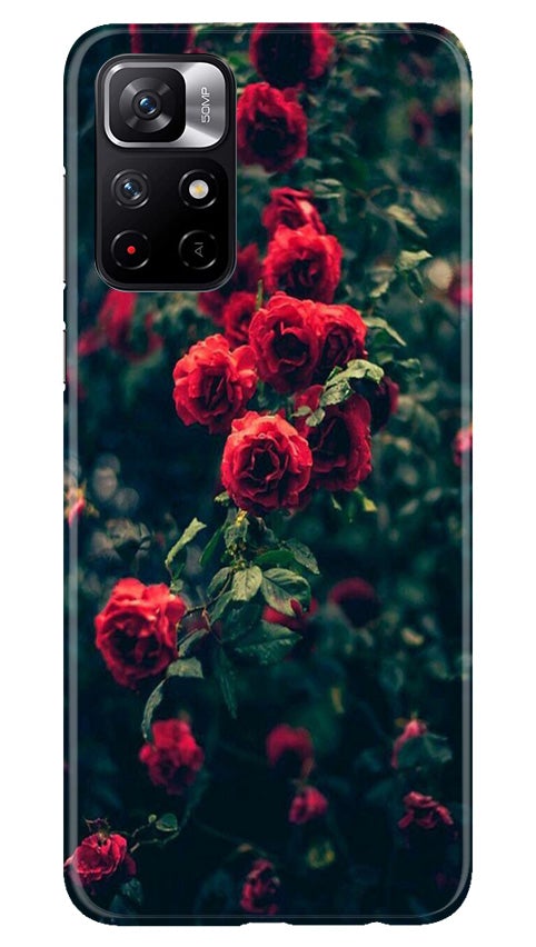 Red Rose Case for Redmi Note 11T 5G