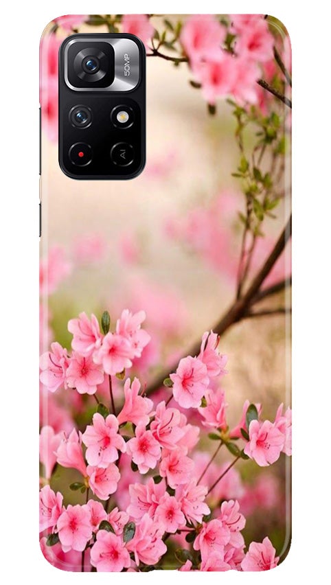 Pink flowers Case for Redmi Note 11T 5G
