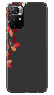 Grey Background Mobile Back Case for Redmi Note 11T 5G (Design - 71)