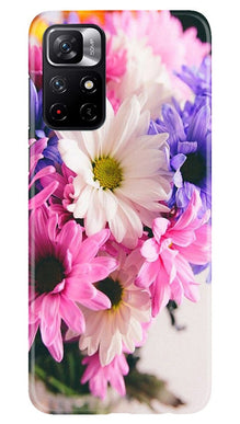 Coloful Daisy Mobile Back Case for Redmi Note 11T 5G (Design - 73)