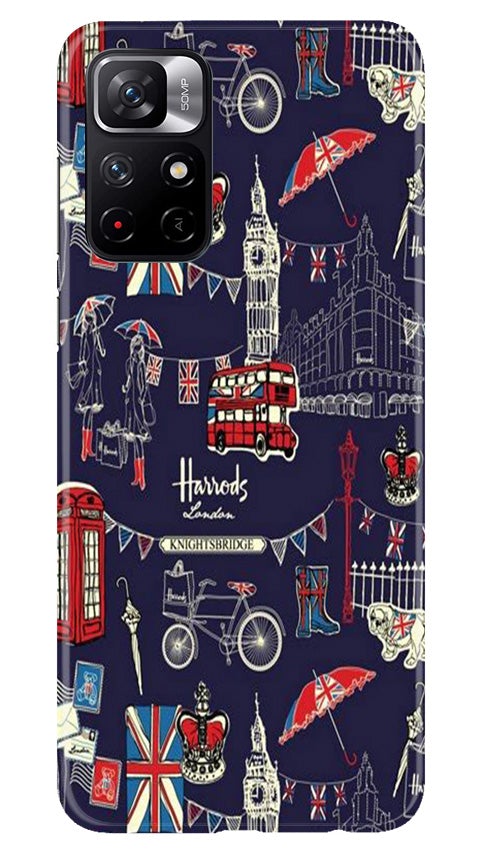 Love London Case for Redmi Note 11T 5G