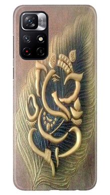 Lord Ganesha Mobile Back Case for Redmi Note 11T 5G (Design - 100)