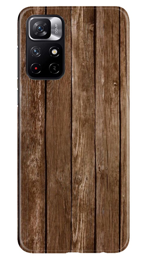Wooden Look Case for Mi 11T 5G  (Design - 112)