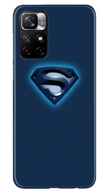 Superman Superhero Mobile Back Case for Redmi Note 11T 5G  (Design - 117)