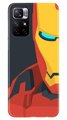 Iron Man Superhero Mobile Back Case for Redmi Note 11T 5G  (Design - 120)