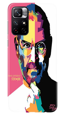 Steve Jobs Mobile Back Case for Redmi Note 11T 5G  (Design - 132)