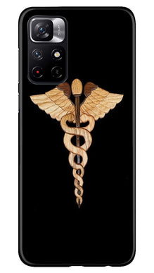 Doctor Logo Mobile Back Case for Redmi Note 11T 5G  (Design - 134)