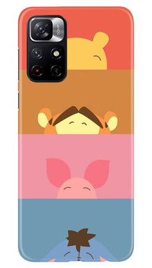 Cartoon Mobile Back Case for Redmi Note 11T 5G (Design - 183)
