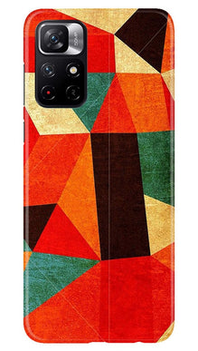 Modern Art Mobile Back Case for Redmi Note 11T 5G (Design - 203)