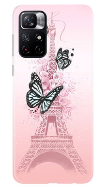 Eiffel Tower Mobile Back Case for Redmi Note 11T 5G (Design - 211)