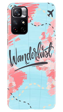 Wonderlust Travel Mobile Back Case for Redmi Note 11T 5G (Design - 223)