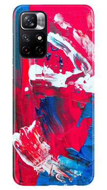 Modern Art Mobile Back Case for Redmi Note 11T 5G (Design - 228)