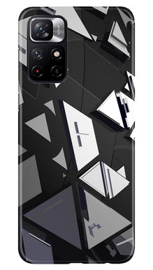 Modern Art Mobile Back Case for Redmi Note 11T 5G (Design - 230)