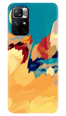 Modern Art Mobile Back Case for Redmi Note 11T 5G (Design - 236)