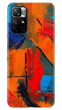 Modern Art Mobile Back Case for Redmi Note 11T 5G (Design - 237)