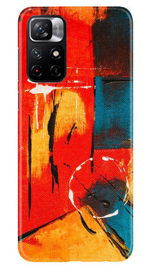 Modern Art Mobile Back Case for Redmi Note 11T 5G (Design - 239)
