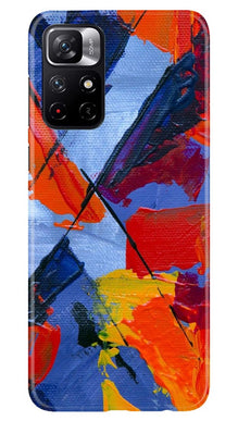 Modern Art Mobile Back Case for Redmi Note 11T 5G (Design - 240)