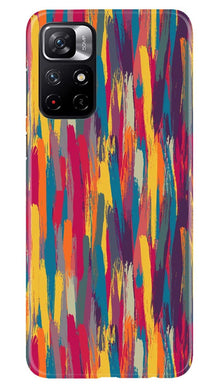 Modern Art Mobile Back Case for Redmi Note 11T 5G (Design - 242)