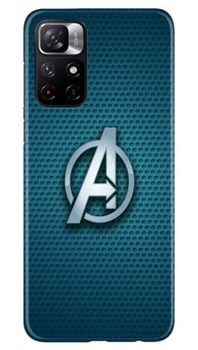 Avengers Mobile Back Case for Redmi Note 11T 5G (Design - 246)