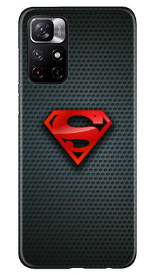 Superman Mobile Back Case for Redmi Note 11T 5G (Design - 247)