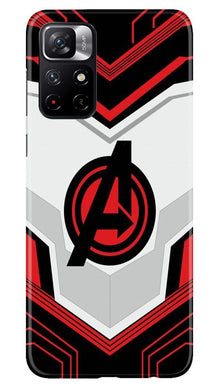 Avengers2 Mobile Back Case for Redmi Note 11T 5G (Design - 255)