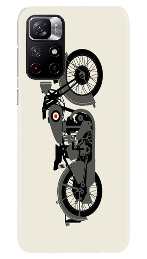 MotorCycle Case for Redmi Note 11T 5G (Design No. 259)
