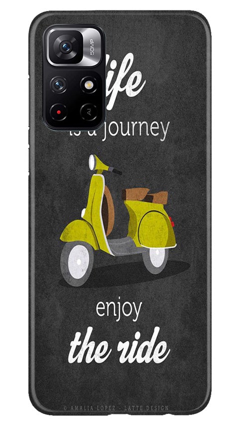 Life is a Journey Case for Redmi Note 11T 5G (Design No. 261)