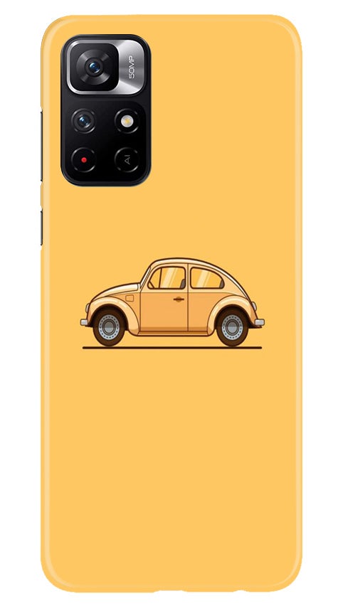 Vintage Car Case for Mi 11T 5G (Design No. 262)