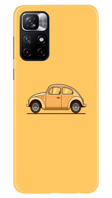 Vintage Car Mobile Back Case for Redmi Note 11T 5G (Design - 262)