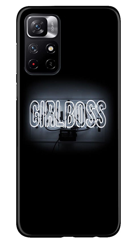 Girl Boss Black Case for Redmi Note 11T 5G (Design No. 268)