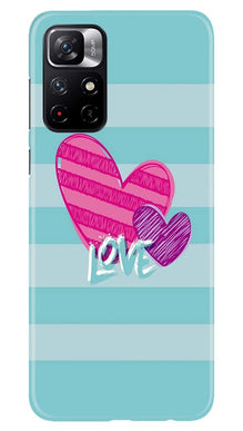 Love Mobile Back Case for Redmi Note 11T 5G (Design - 299)